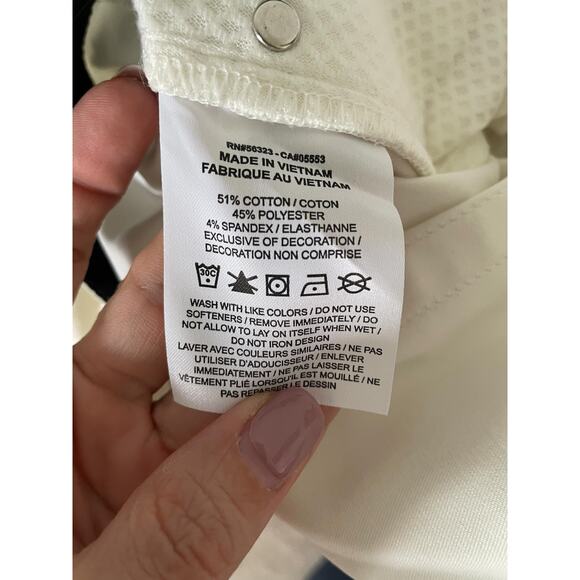 Nike Slim Flex Stretch Golf Performance Pants White Cactus Color Size 42x32 NEW - Picture 10 of 11